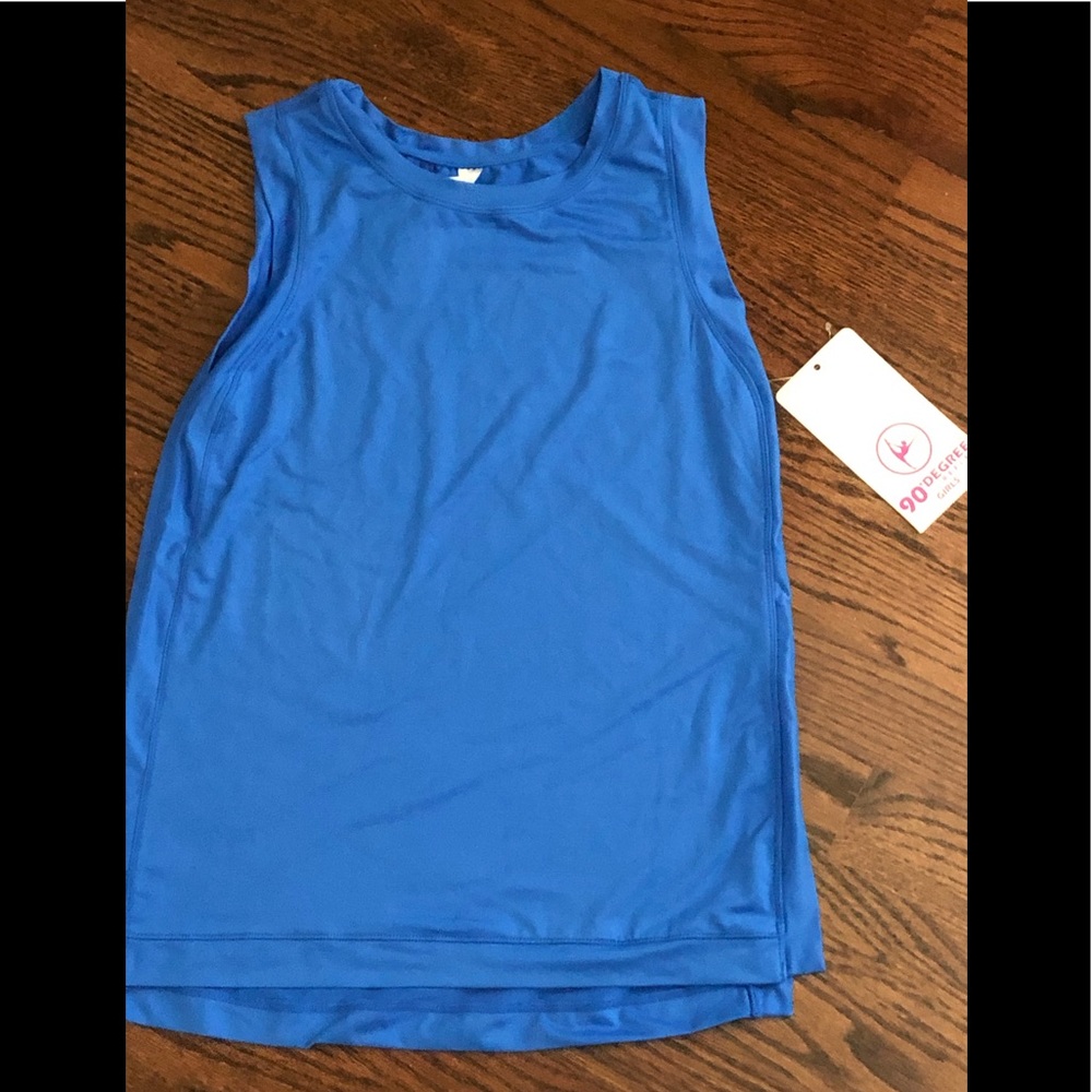 NWT New Girls Active Tank Top 90 Degrees Size 10